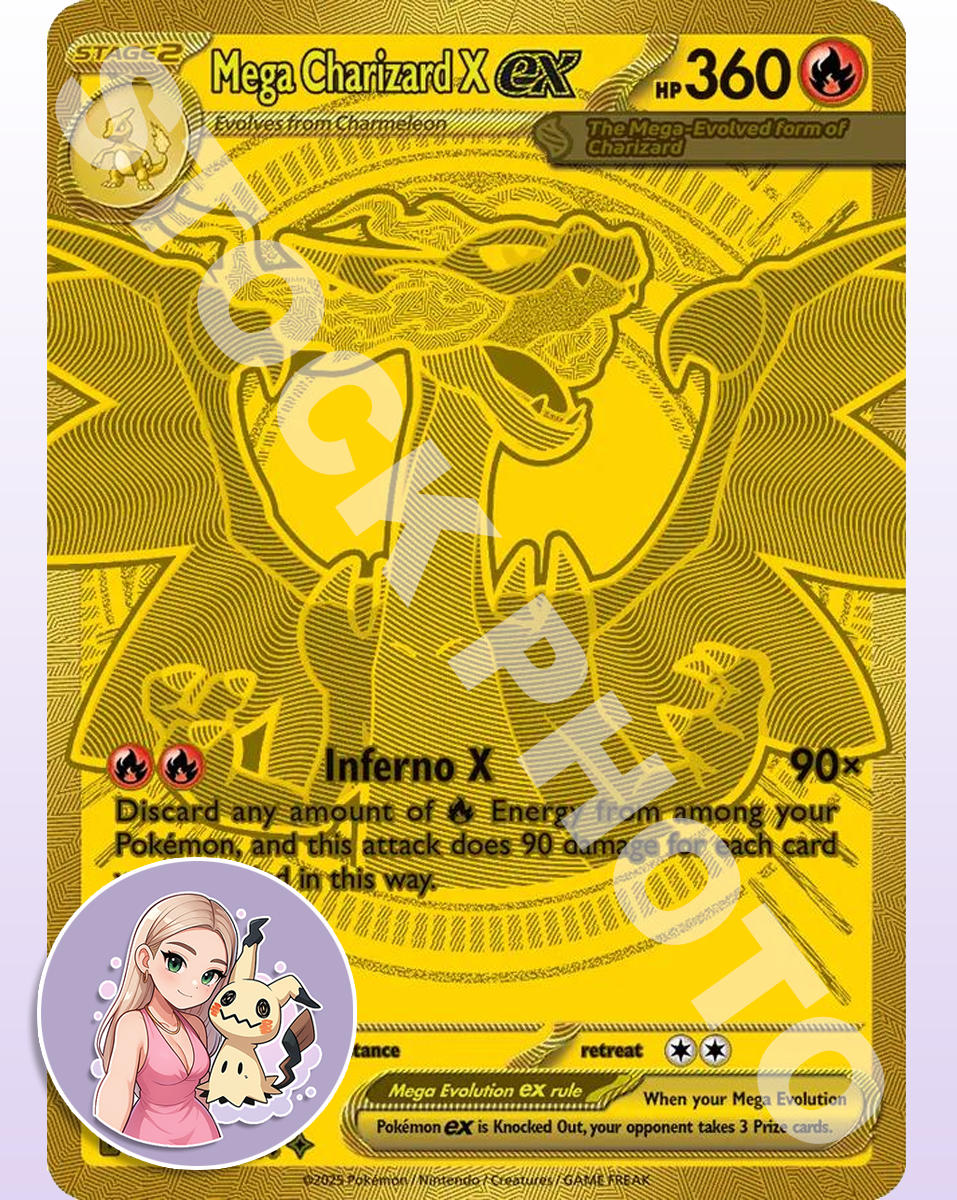 Mega Charizard X ex #130 - Phantasmal Flames