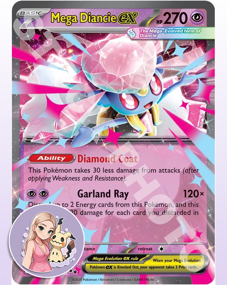 Mega Diancie #041 - Mega Evolutions