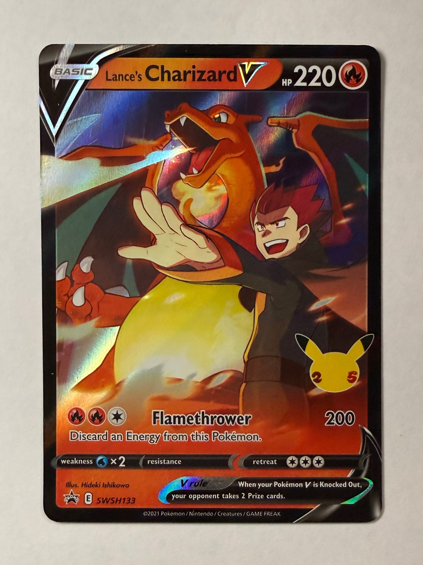Lance's Charizard - SWSH133 - Celebrations