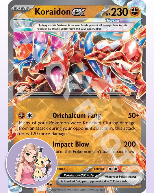 Koraidon ex #121 - Ascended Heroes