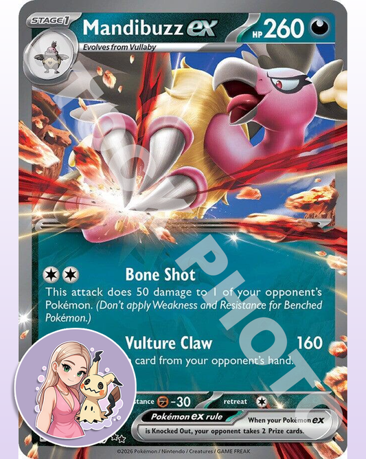 Mandibuzz ex #139 - Ascended Heroes