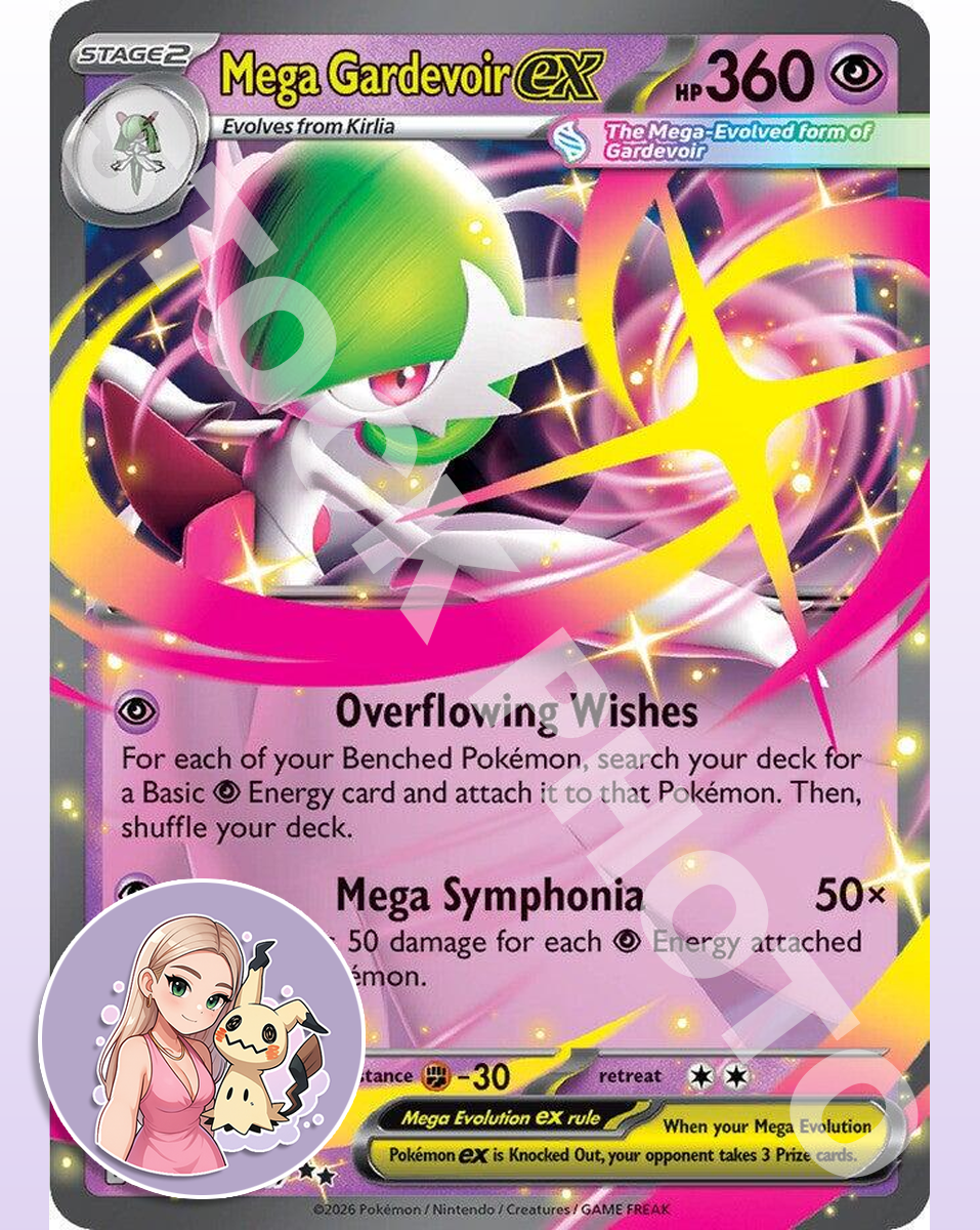 Mega Gardevoir ex #89 - Ascended Heroes