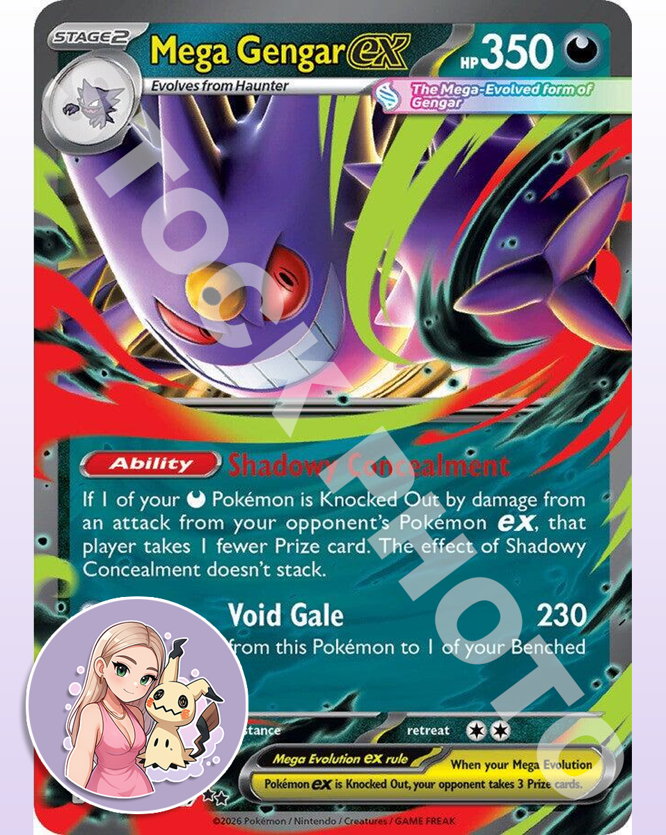 Mega Gengar ex #125 - Ascended Heroes