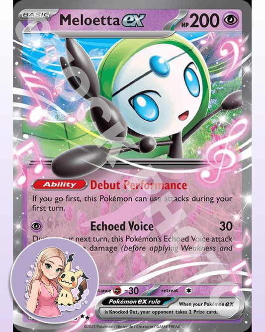 Meloetta ex #44 - Black Bolt