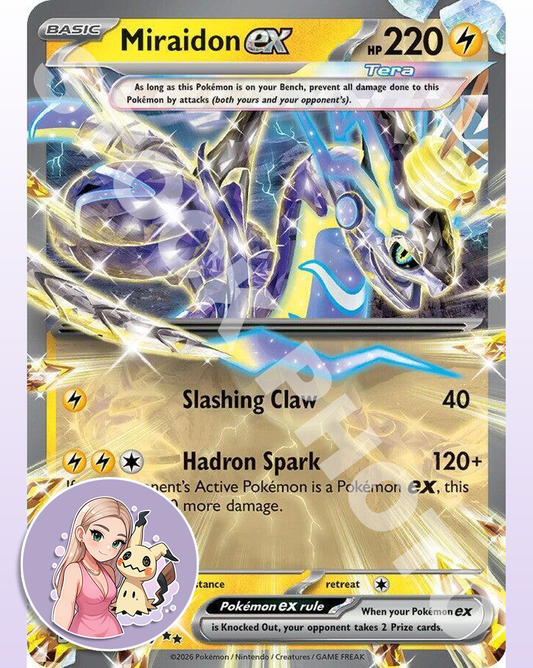 Miraidon Ex #73 - Ascended Heroes