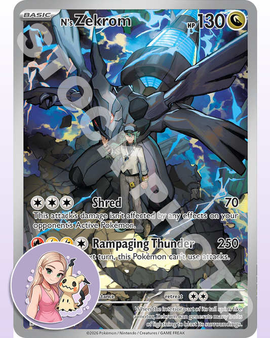 N's Zekrom #31 Sealed Promo - Ascended Heroes