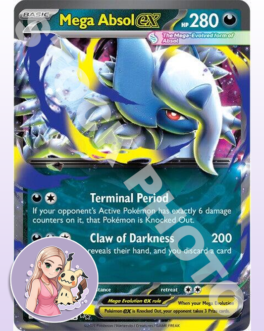Mega Absol ex #086 - Mega Evolutions