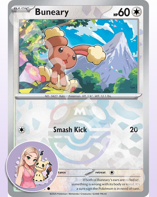 Buneary #083 (Masterball) - Prismatic Evolutions
