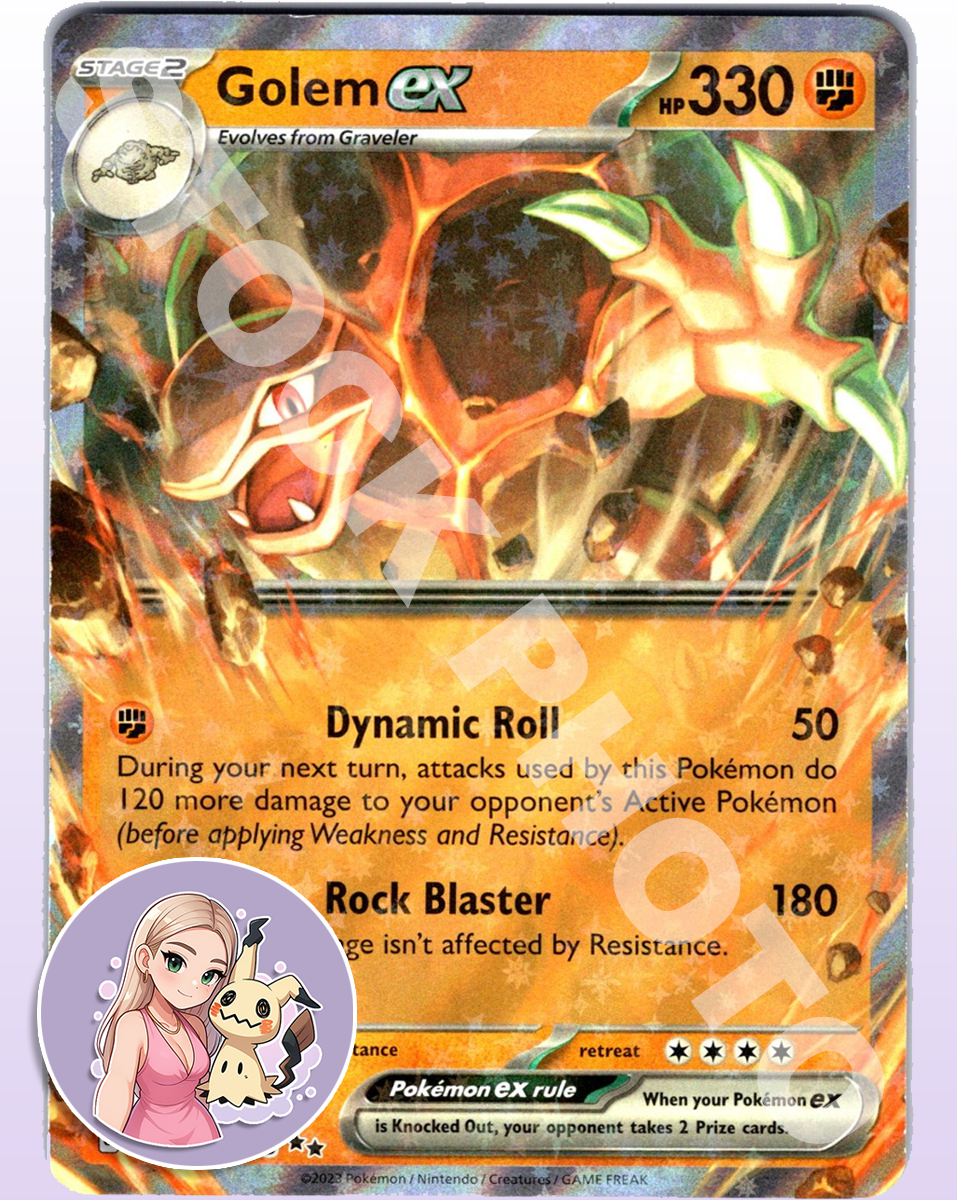 Golem ex #76 - Scarlet & Violet 151