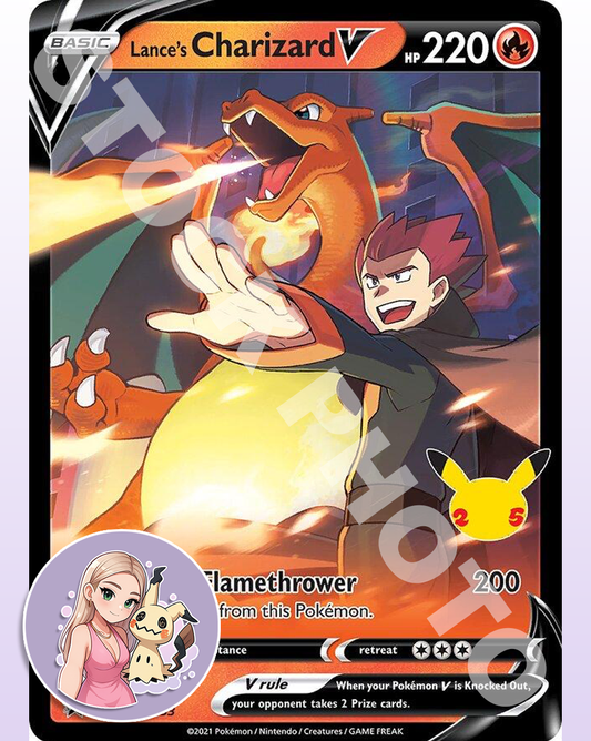 Lance's Charizard - SWSH133 - Celebrations