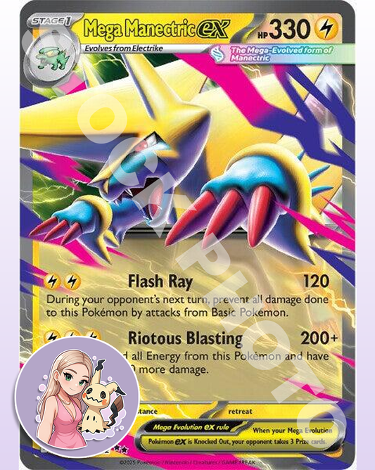 Mega Manectric ex #050 - Mega Evolutions