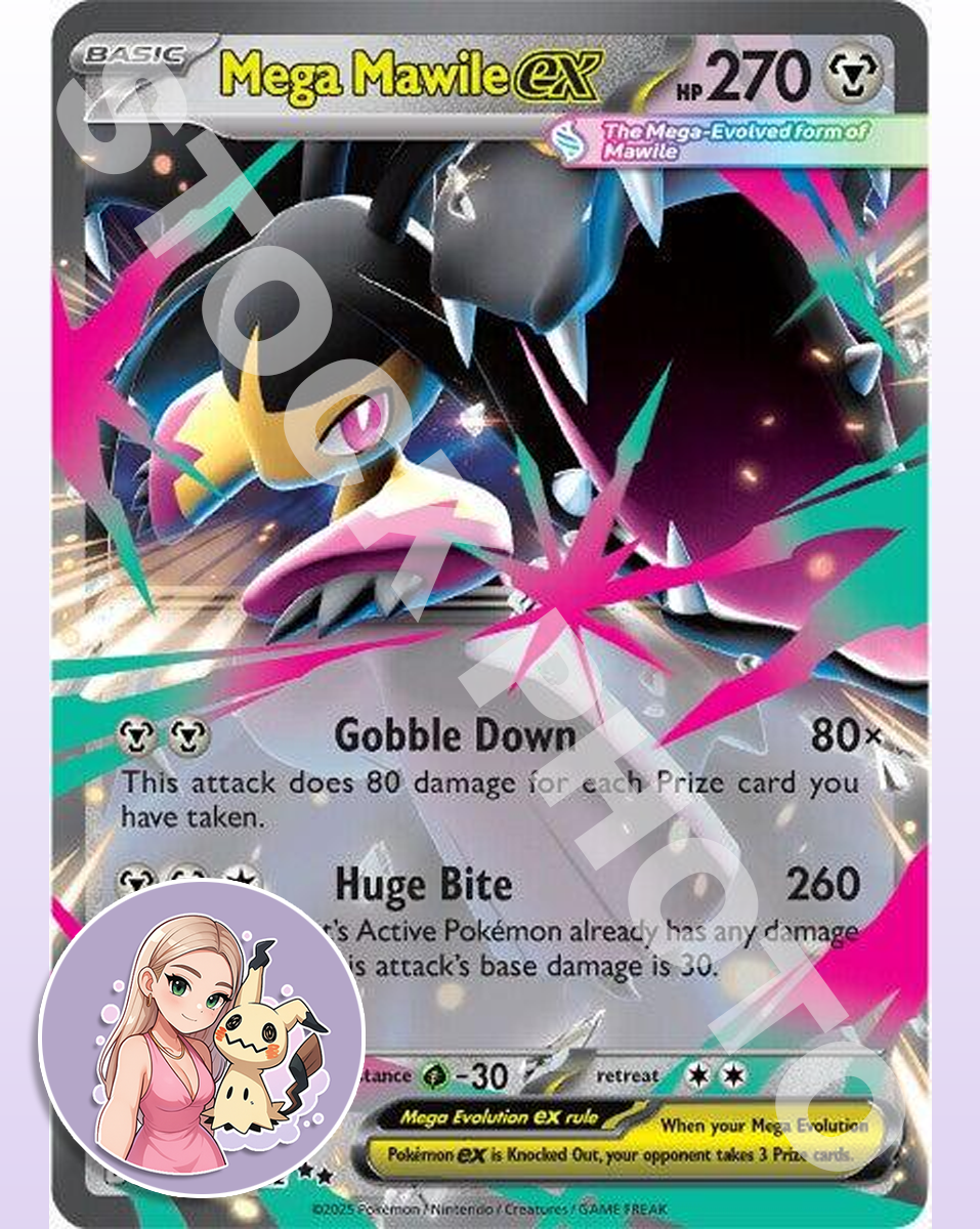Mega Mawile ex #094 - Mega Evolutions