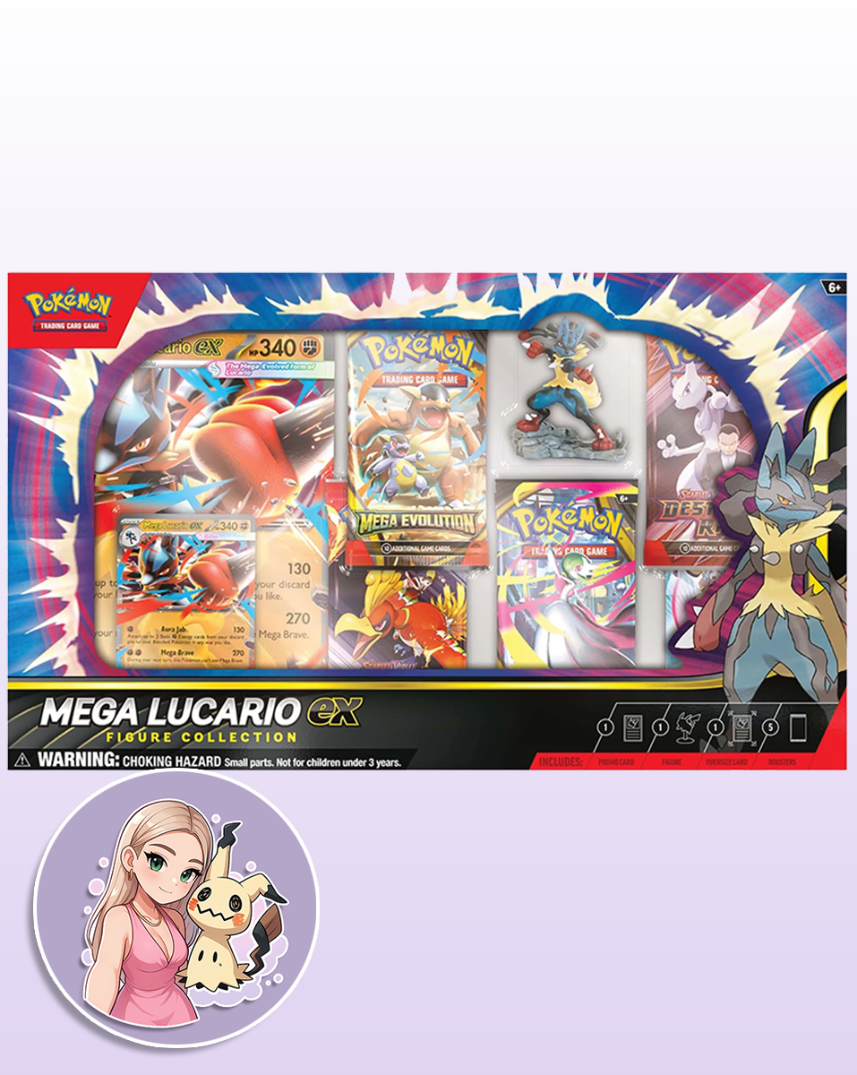 Pokémon TCG - Mega Lucario ex Figure Box
