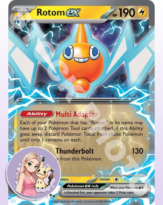 Rotom ex #029 - Phantasmal Flames