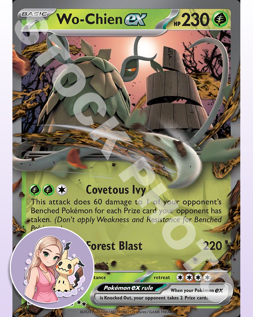 Wo-Chien ex #027 - Paldea Evolved